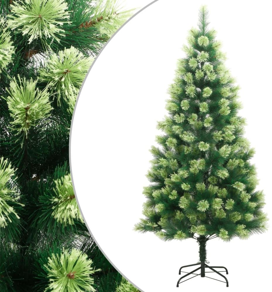 vidaXL Künstlicher Weihnachtsbaum Klappbar mit Ständer 150 cm 356737 Bild 1