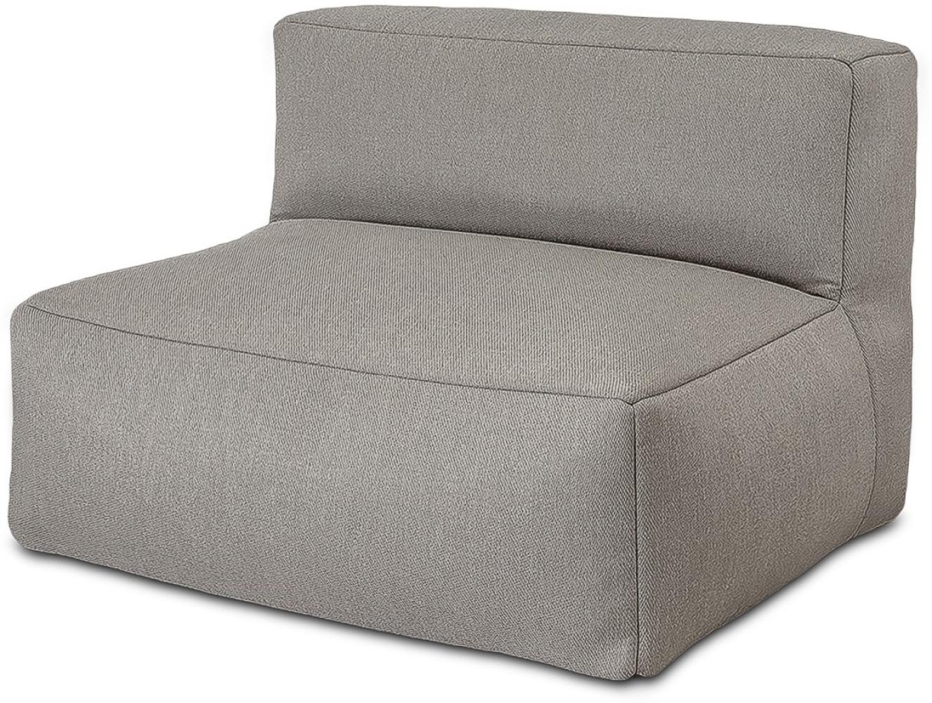 osoltus Premium Modular Lounge Sitzelement Axroma Olefin charcoal grau Tilda Bild 1