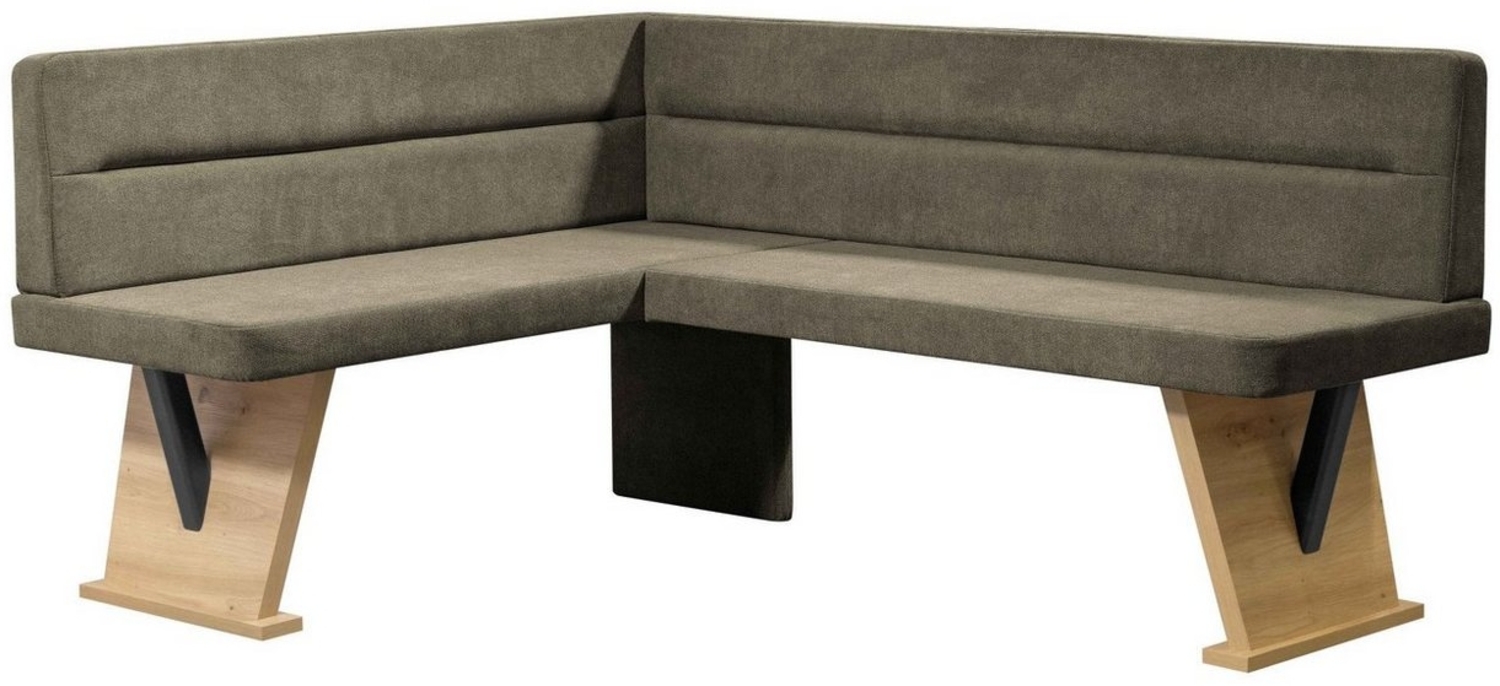 Home affaire Eckbank Laros, Bezug in verschiedenen Qualitäten und Farben Bild 1