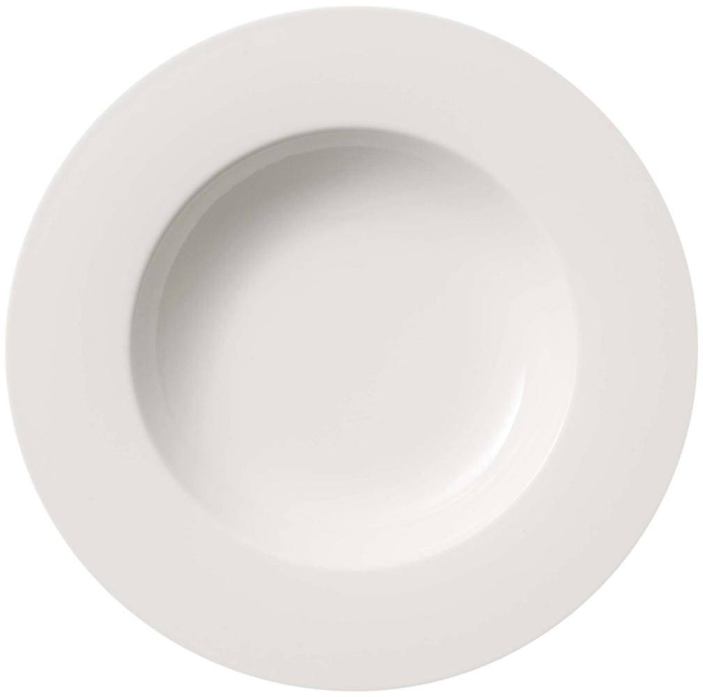 Villeroy & Boch Vorteilset 6 Stück Twist White Suppenteller weiß Premium Porcelain 1013802700 Bild 1