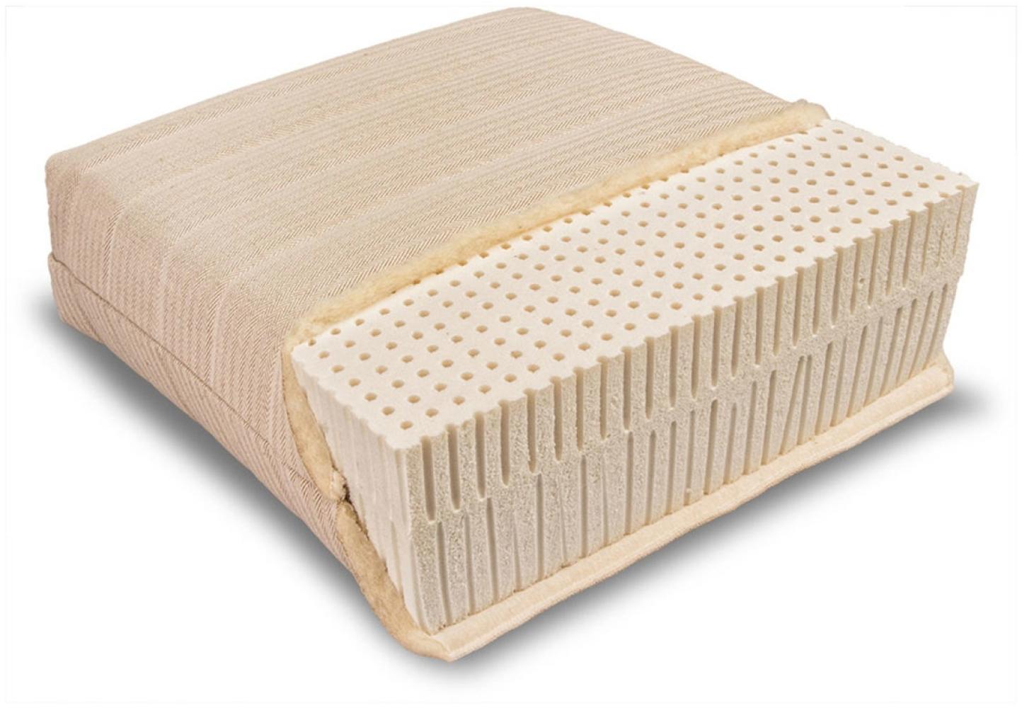 Baumberger PiuMa Lana Naturlatexmatratze 80x200 H1 (Soft bis 60kg) Bild 1