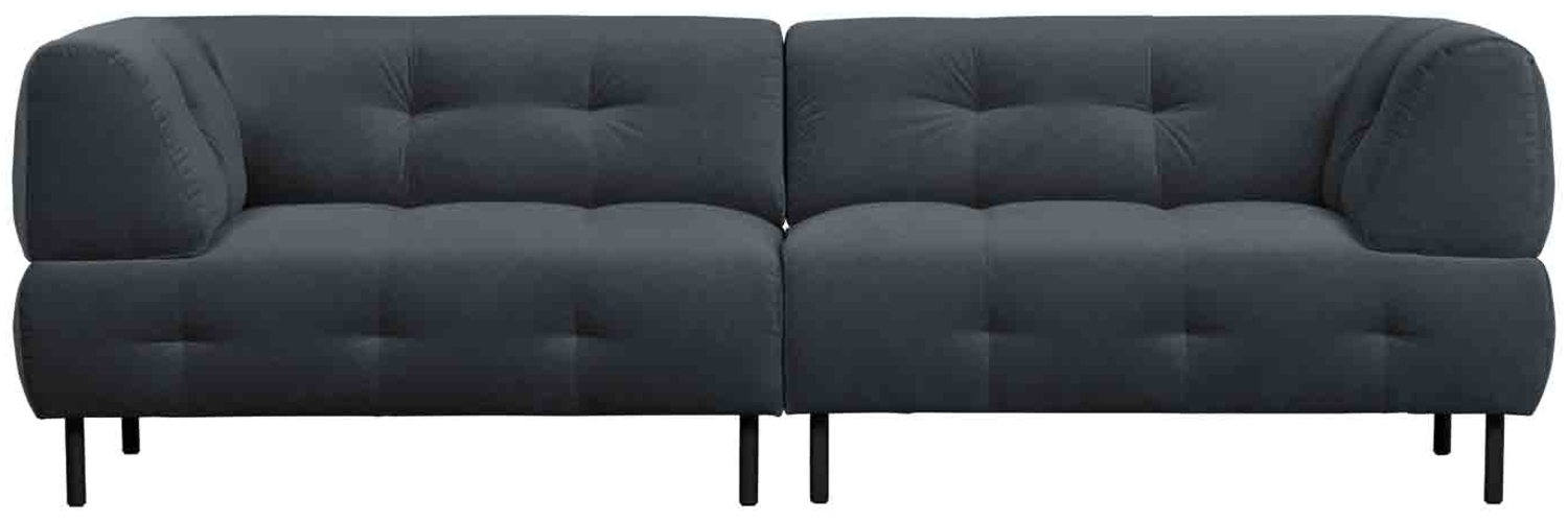 Sofa Lloyd Samt, Dunkelgrau Bild 1