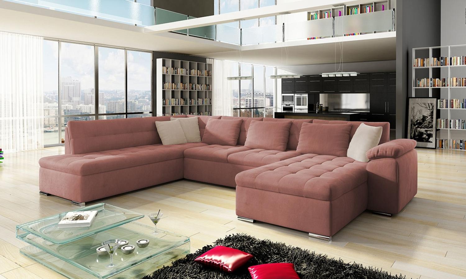 Ecksofa Niko Bis (Uttario Velvet 2955 + Uttario Velvet 2979, Seite: Rechts) Bild 1