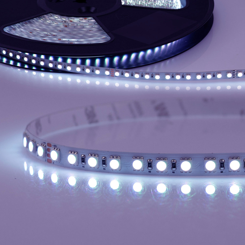 ISOLED LED AQUA RGB+WW 48V Flexband, 19W, IP68, 20m Rolle, 96 LED/m Bild 1