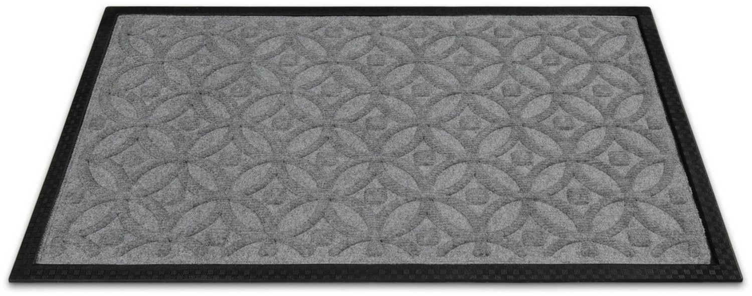 Wecon home Fußmatte Midnight Mosaic, rechteckig, Höhe: 4 mm, pflegeleicht, rutschfest, Ornamente, Innen & Außen, Schmutzfangmatte Bild 1