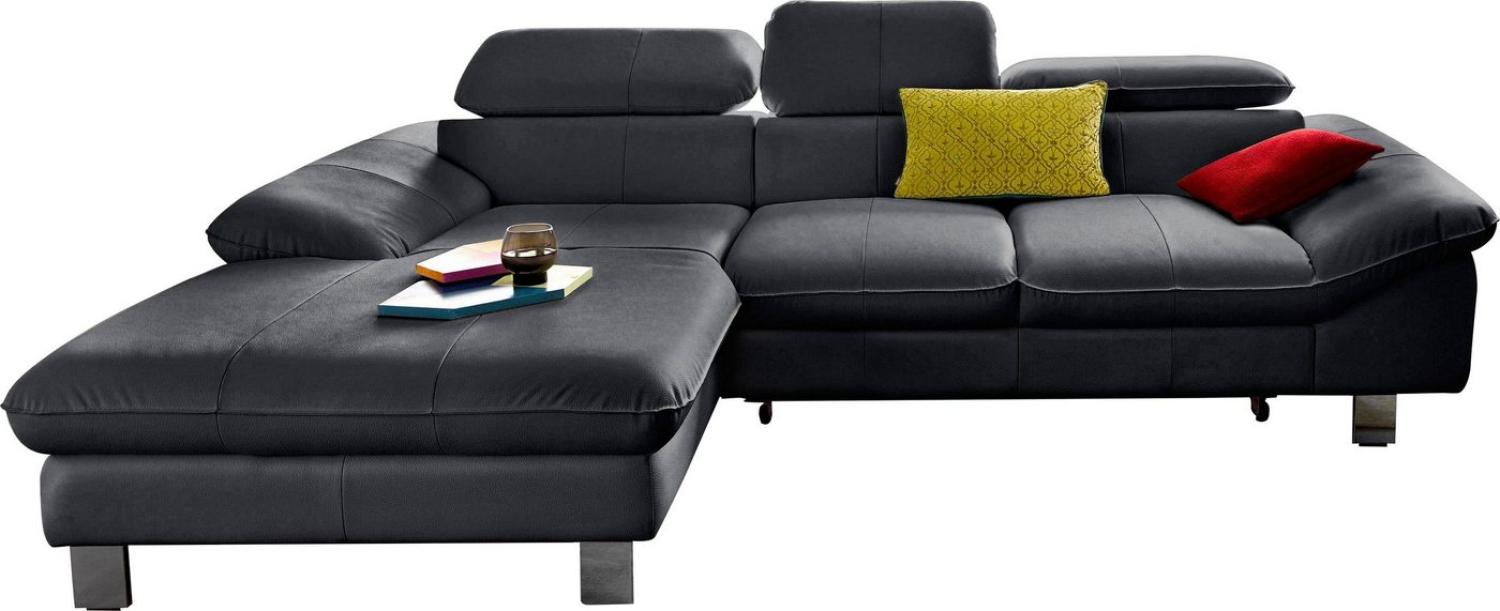 COTTA Ecksofa Driver L-Form, mit Kopfteilverstellung, wahlweise mit Bettfunktion und Bettkasten Bild 1