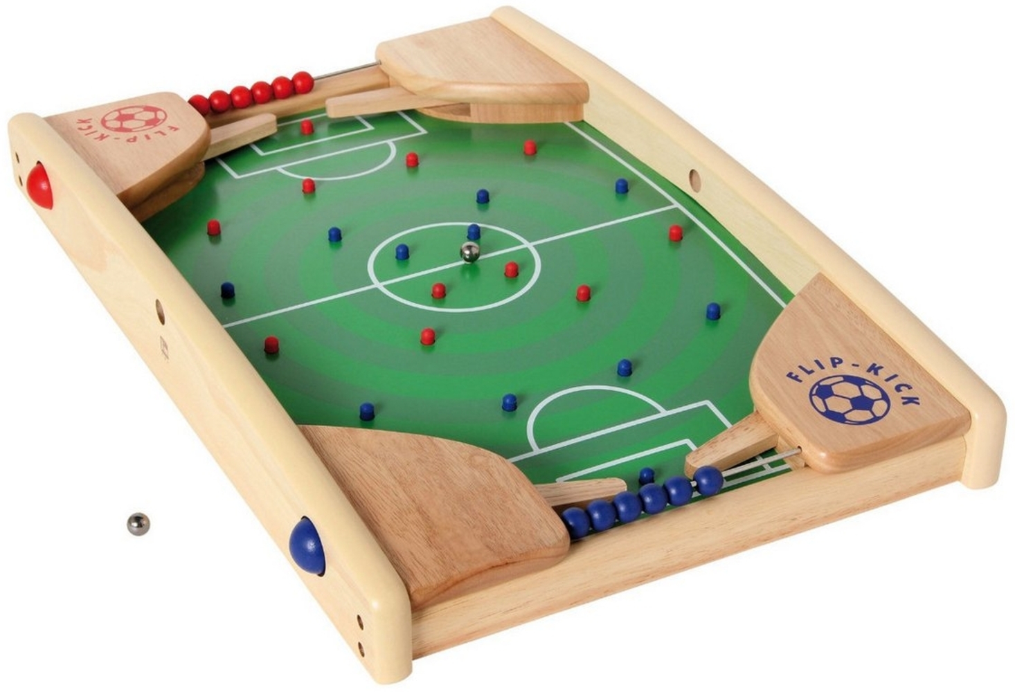 Bartl Tischfußballspiel Flip Kick Deluxe (Set, 1-tlg, 1), sehr stabil, gewölbte Spielfläche Bild 1