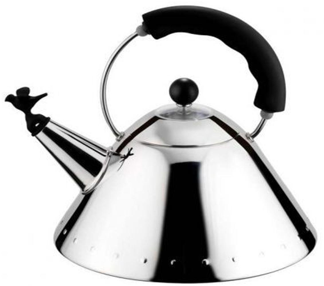 Alessi Wasserkessel schwarz Michael Graves - 9093 B Bild 1