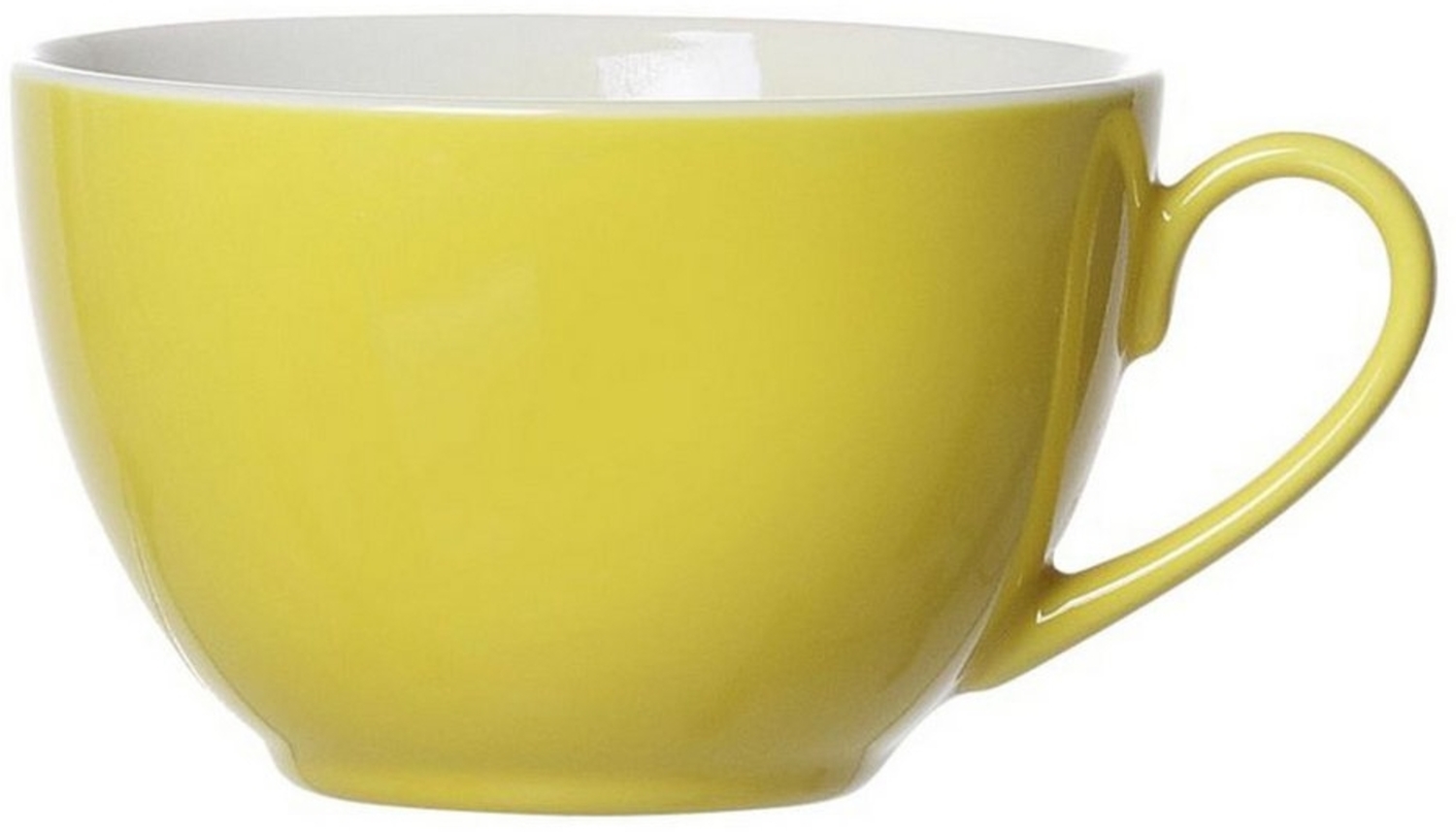 Ritzenhoff & Breker Doppio Obere, Obertasse, Ober Tasse, Geschirr, Porzellan, Sonnengelb, 200 ml, 565096 Bild 1