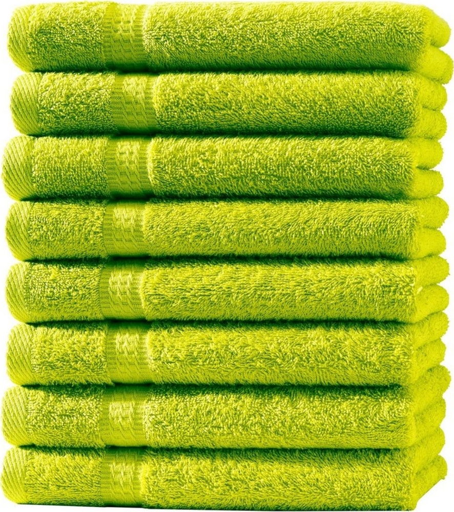 Hometex Premium Textiles Handtuch in Premium Qualität 500 g/m², Feinster Frottier-Stoff 100% Baumwolle, 8x Gästetuch, weich, saugfähig, extra schwer & flauschig - TEST BILD TOP MARKE 2025 Bild 1