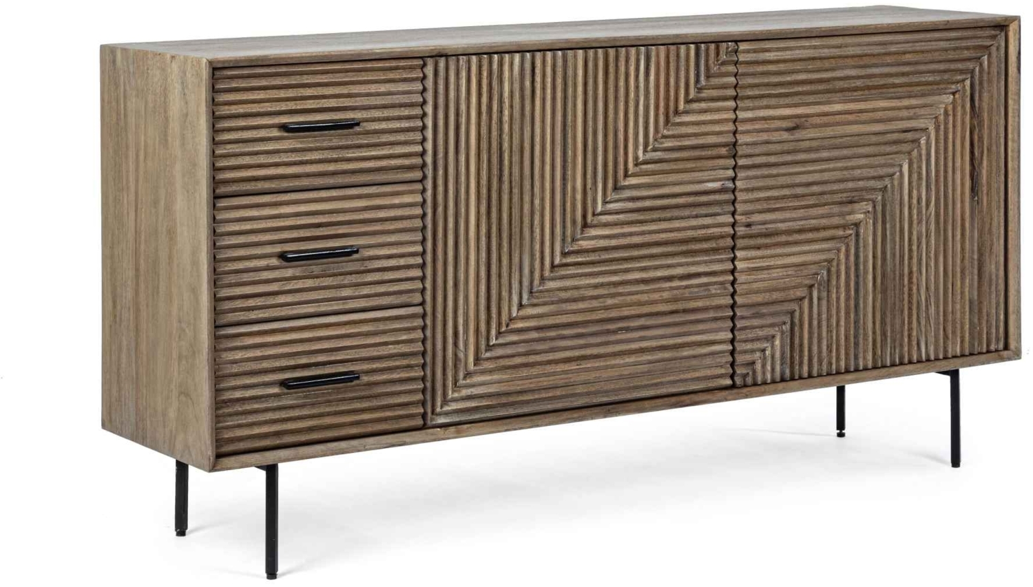 Sideboard Darsey aus Mangoholz, 160 cm Bild 1