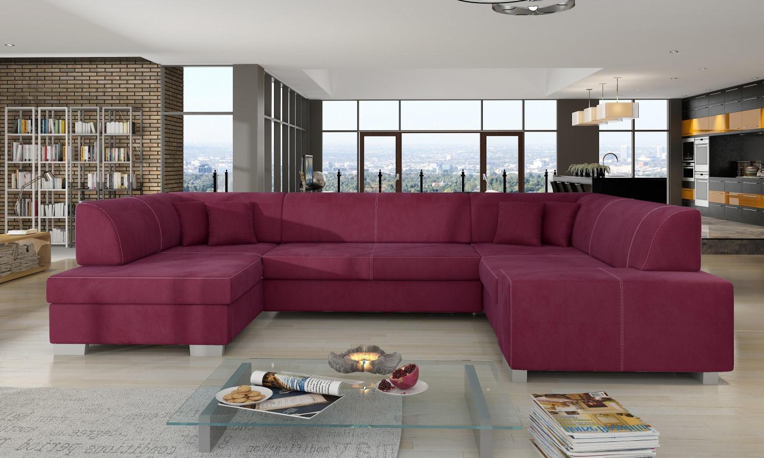 Wohnideebilder Havana Rot Ecksofas & Eckcouches Hv39 Bild 1