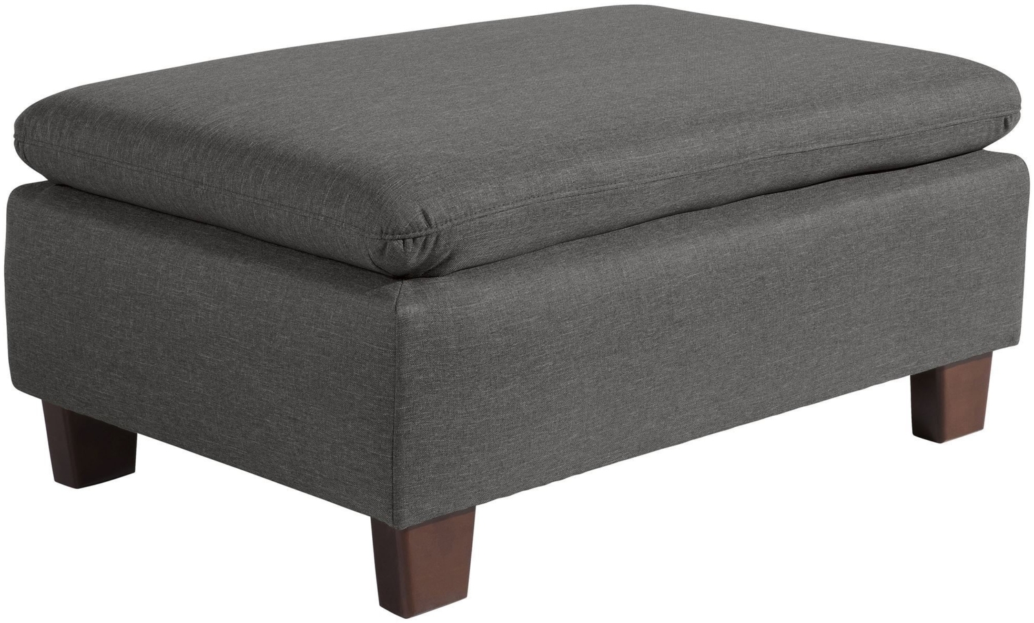 Hocker Katti Bezug Flachgewebe Buche nussbaum dunkel / anthrazit 22922 Bild 1