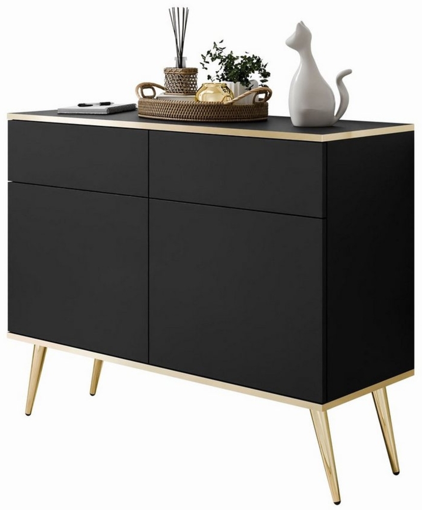 Lookway Kommode OXFORD KSZ107 Zweiflügelige Kommode mit Schubladen Bild 1