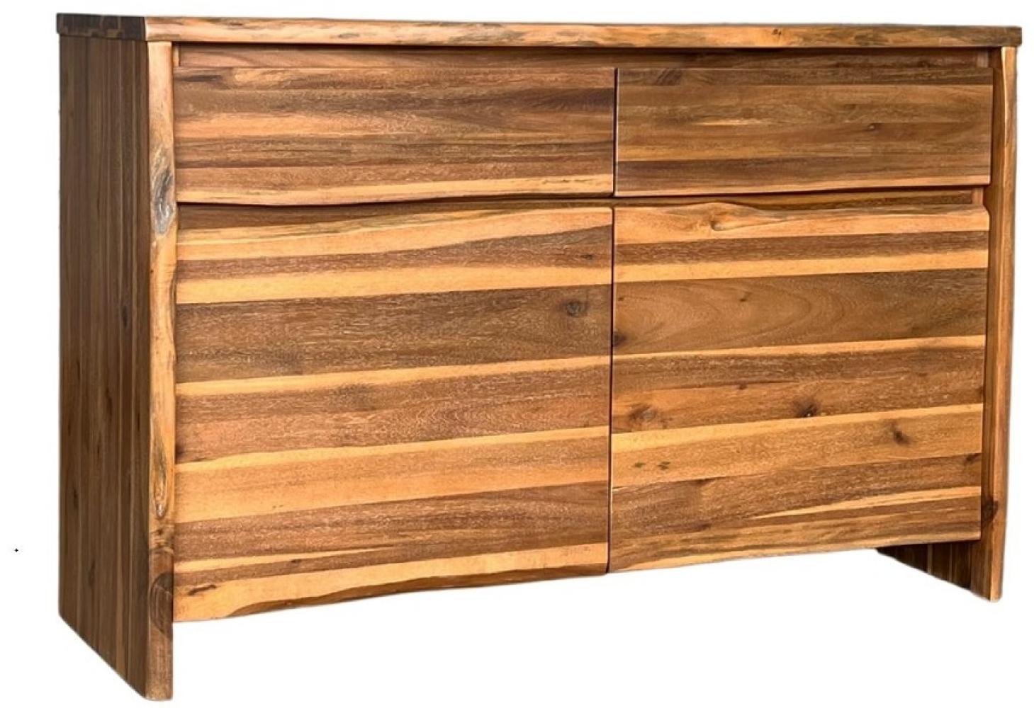 Sideboard 131x85cm 'Dakar' Akazie massiv lackiert Bild 1