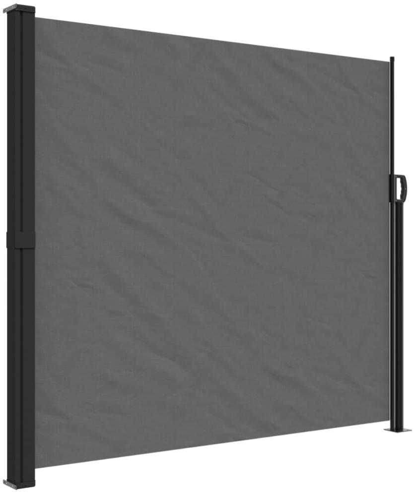 vidaXL Seitenmarkise Ausziehbar Anthrazit 180x500 cm 4004458 Bild 1
