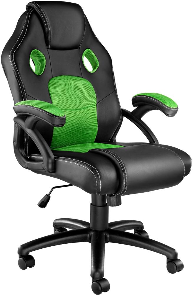 tectake Gaming-Stuhl Bürostuhl (1er Set, 1 St), ergonomische Form Bild 1