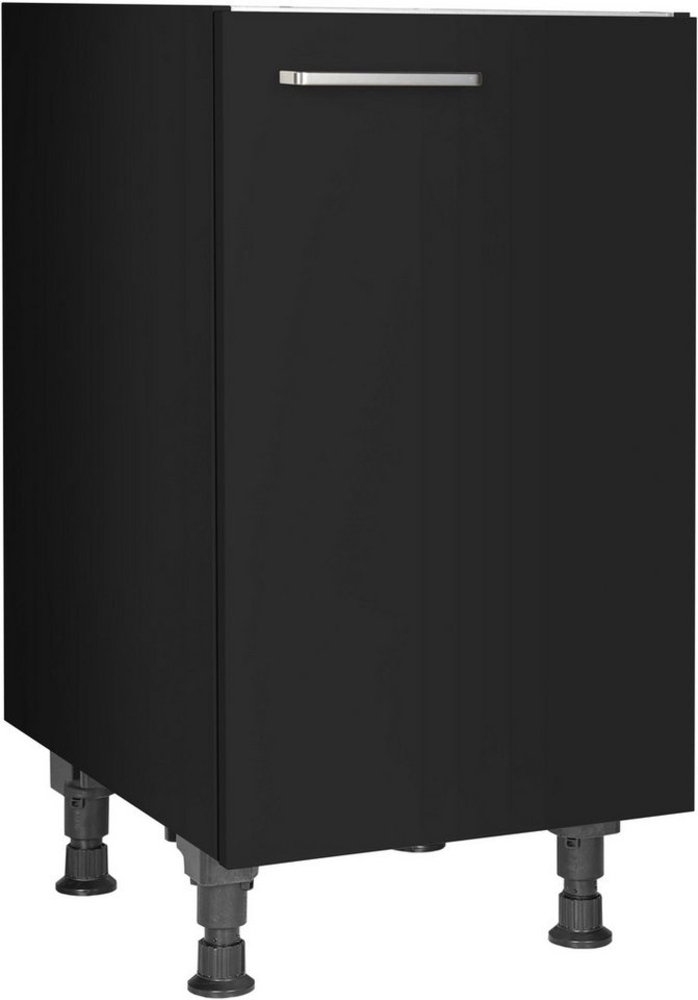 nobilia® Spülenschrank "Touch", Ausrichtung wählbar, vormontiert, in den Breiten 45 und 60 cm, mit höhenverstellbaren Sockelfüßen Bild 1