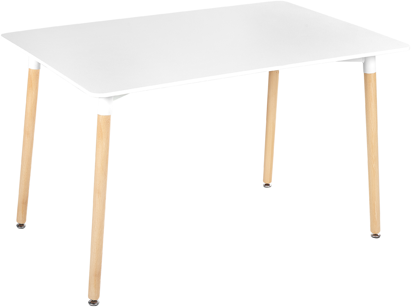 Esstisch NEWBERRY 120 cm 80 cm Weiß Bild 1