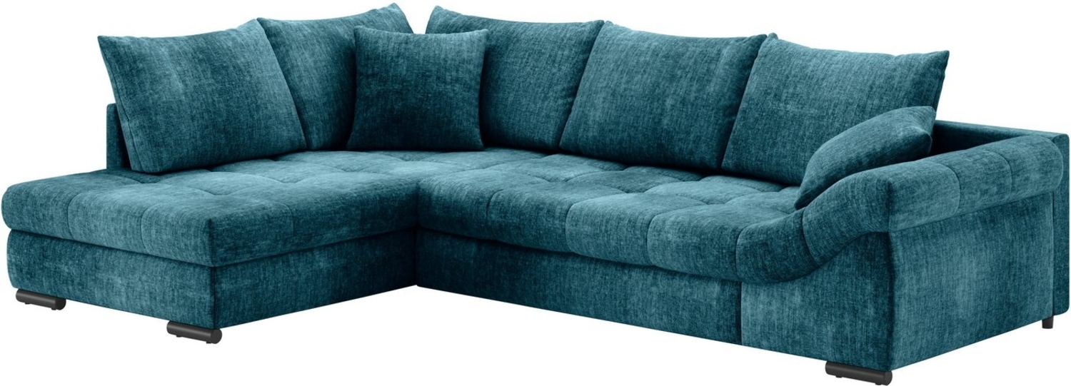 Mr. Couch Ecksofa Allegro DuraFlex, L-Form, Hochschläfer-Bettauszug, Kaltschaumpolsterung, bis 140 kg belastbar Bild 1