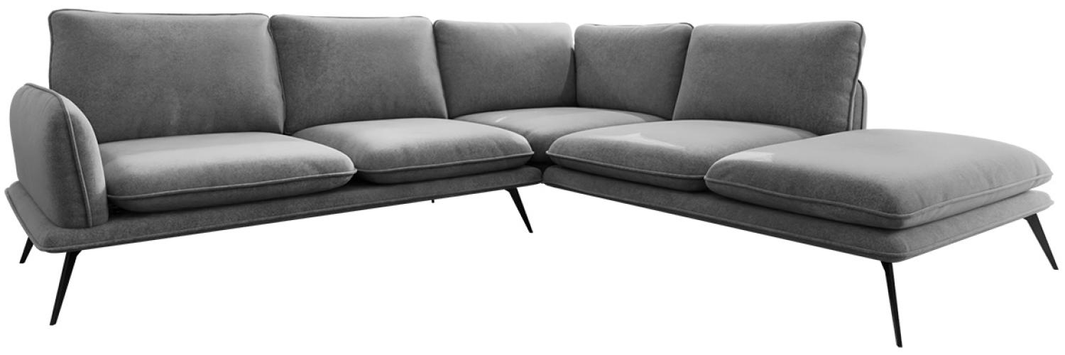 Ecksofa Sanrino (Farbe: Zetta 302, Seite: Rechts 2R-OT) Bild 1