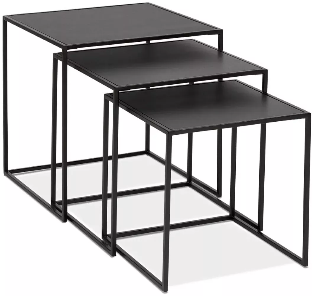 Kokoon Design Couchtisch Mensoso Metall Schwarz Bild 1