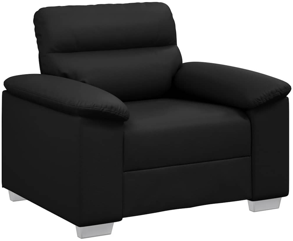 vidaXL Sessel Schwarz 60 cm Kunstleder 4105331 Bild 1