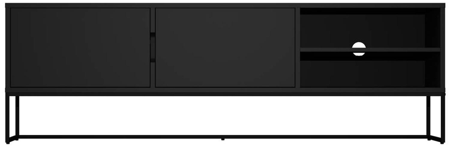 TV-Bank - Cubic - Groß - Schwarz Bild 1