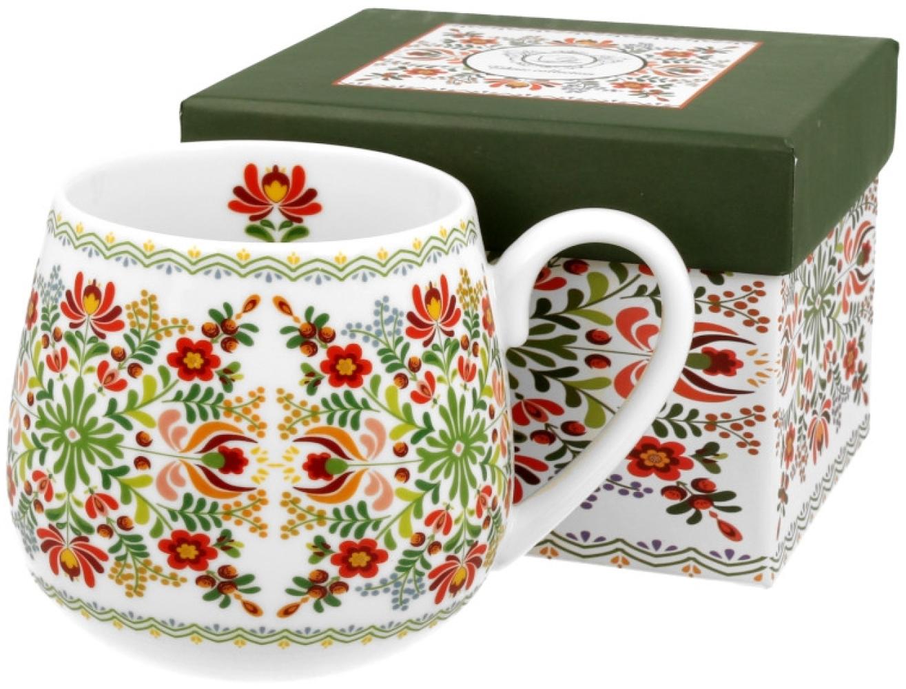 DUO ETNO Fassbecher 430 ml HUNGARIAN New Bone China Porzellan Bild 1