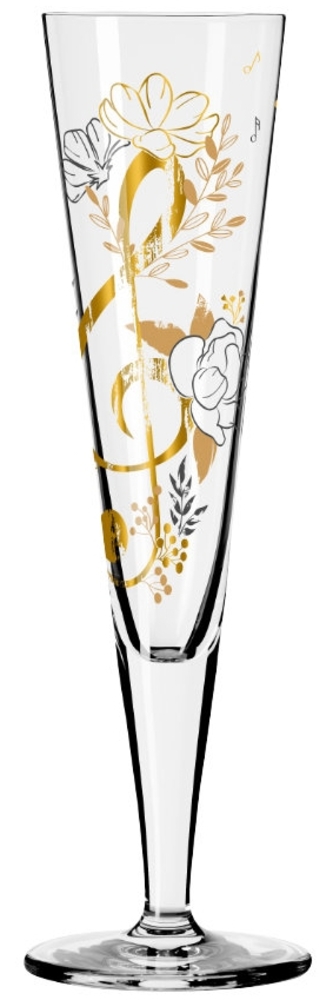 Ritzenhoff 1071045 Champagnerglas #45 GOLDNACHT Champus Melina Sparschu 2025 in Geschenkbox Bild 1
