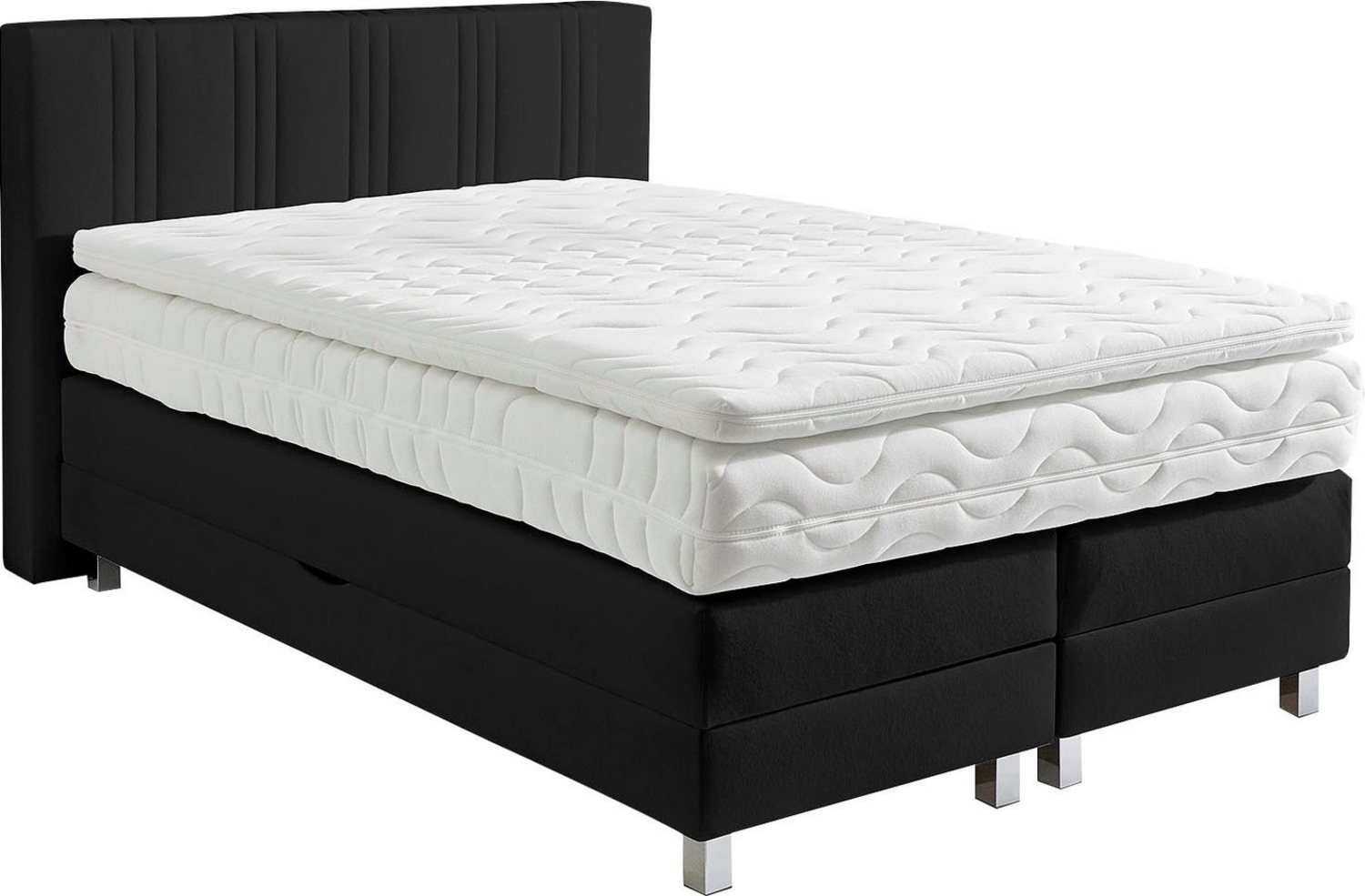 Westfalia Schlafkomfort Boxspringbett, wahlweise mit Bettkasten und Topper Bild 1