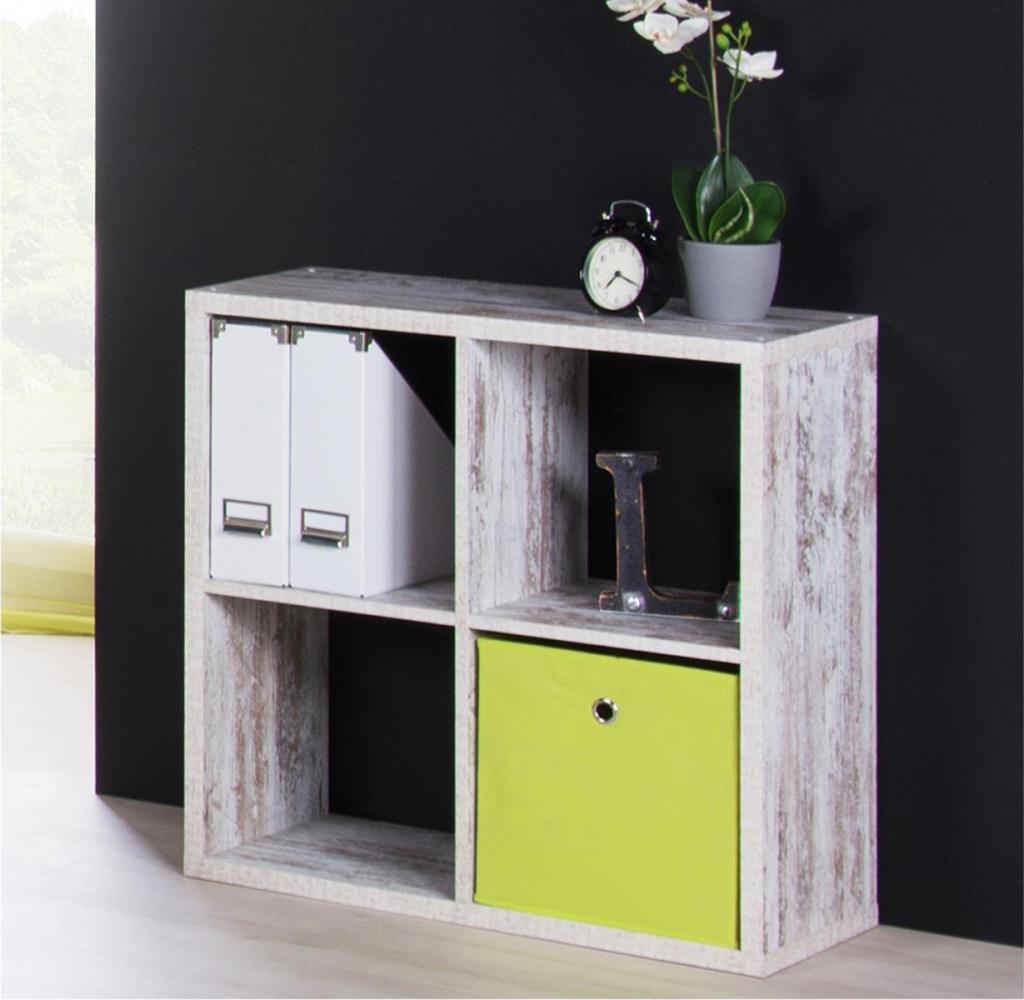 Regal >Mareen II< in Fresko - 73x73x33cm (BxHxT) Bild 1