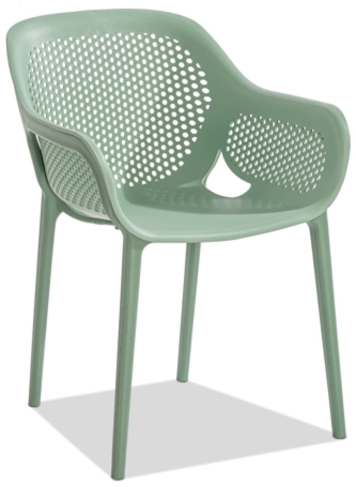 2er Set Musterring Rom Schalenstuhl Kunststoff Bild 1