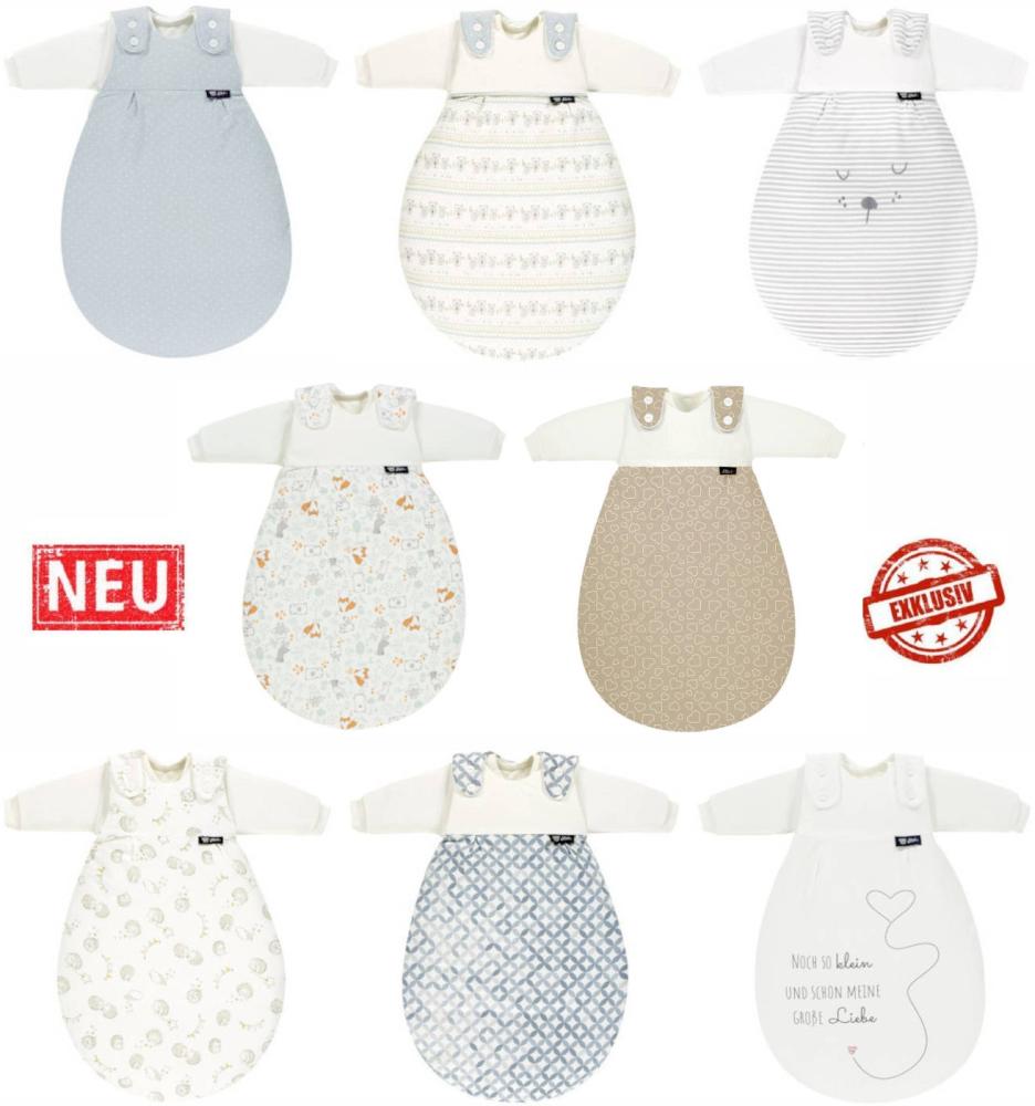 Alvi Baby-Mäxchen Regular Cotton Schlafsack 3tlg. Baby Forest 62/68 Bild 1