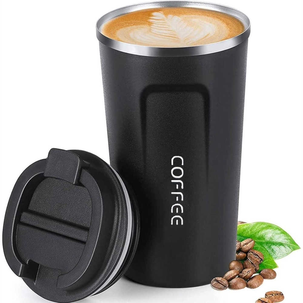 ERBO Kaffeebecher to go Thermobecher Edelstahl Auslaufsicher Kaffeetasse 510ml Bild 1