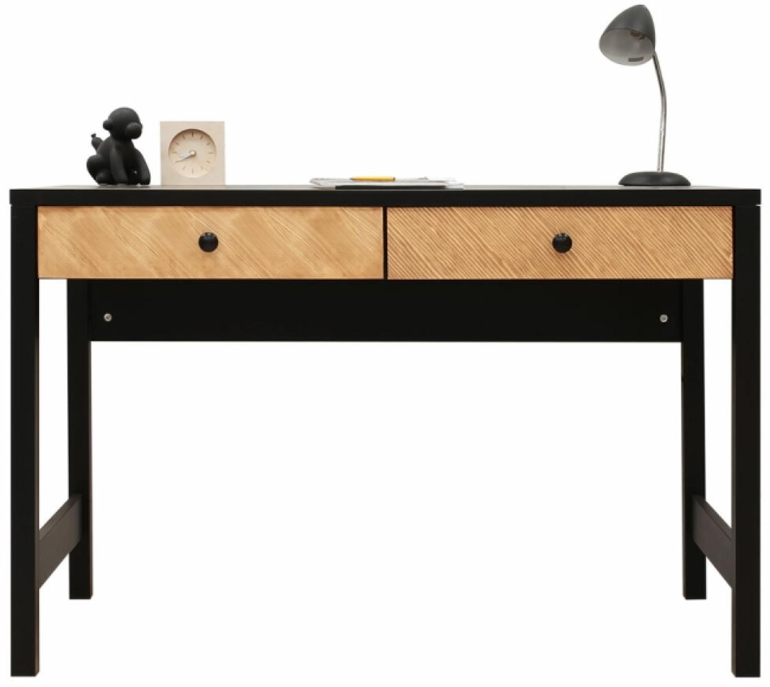 Bopita Job Schreibtisch Vintage Honey Holz honig Bild 1