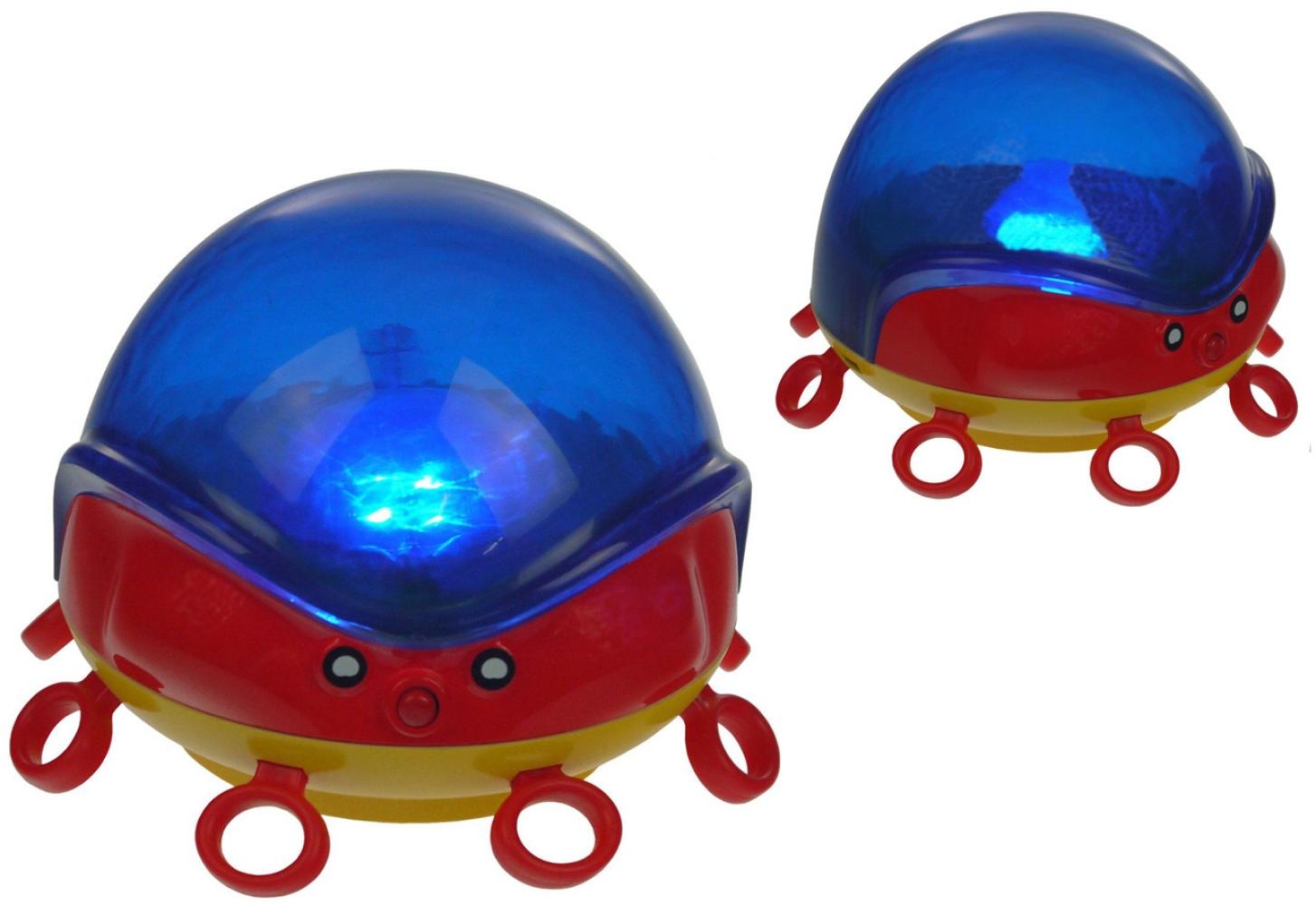 2er Set LED Nachtlicht OCTOPUS projiziert bunte Wellen ins Kinderzimmer Bild 1