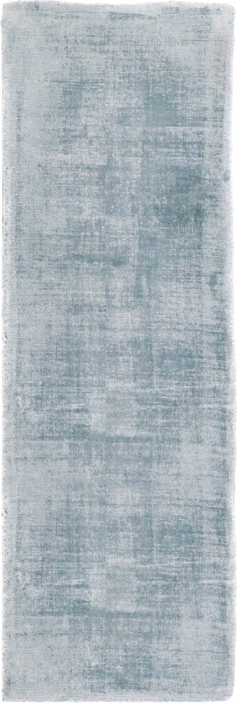 Teppich Rashmi aus Viskose Hellblau, 80x250 cm Bild 1