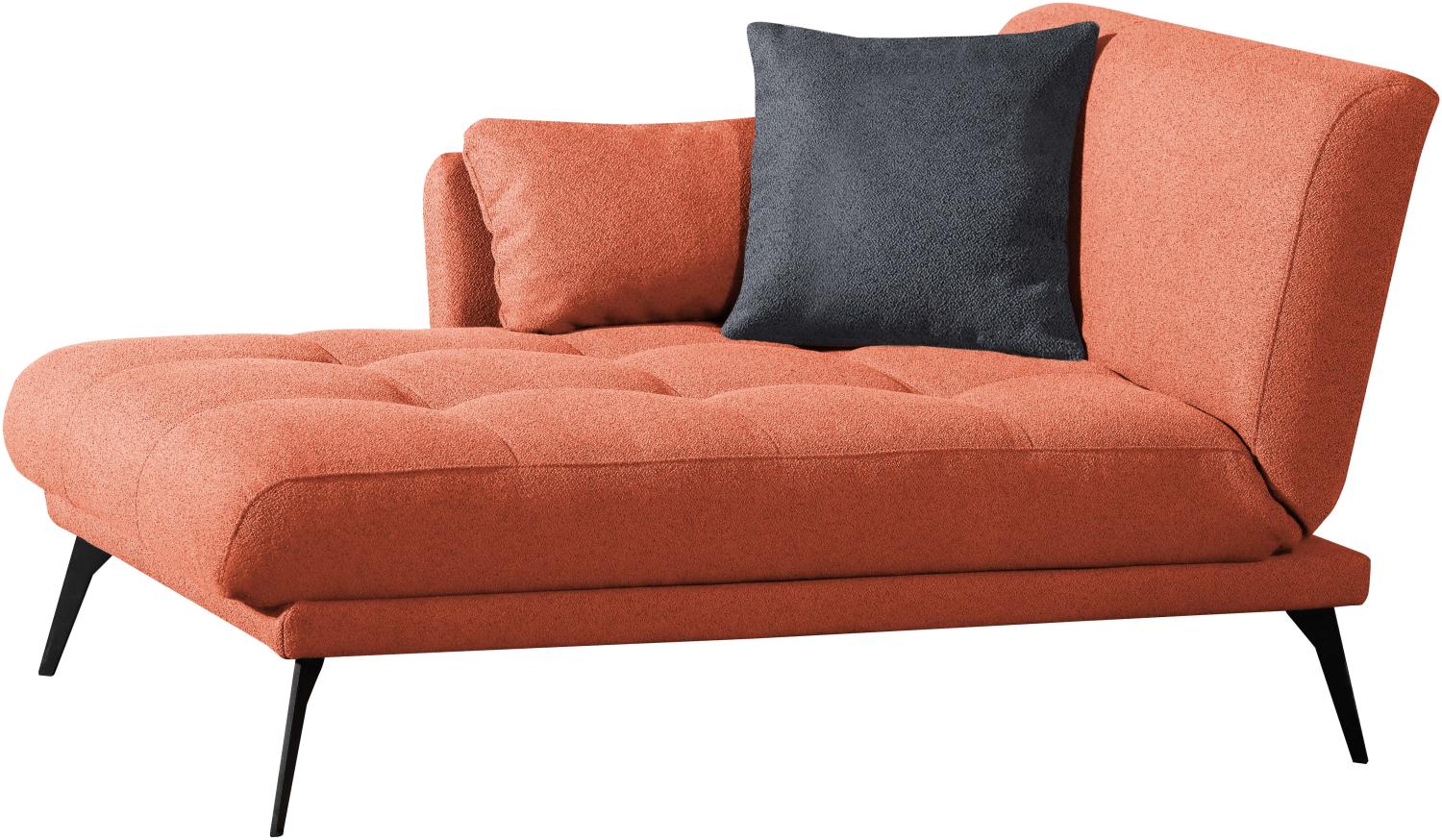 Kabs PolsterWelt Riby Schlafsofa Stoff Orange 200 x 106 x 85 cm Bild 1