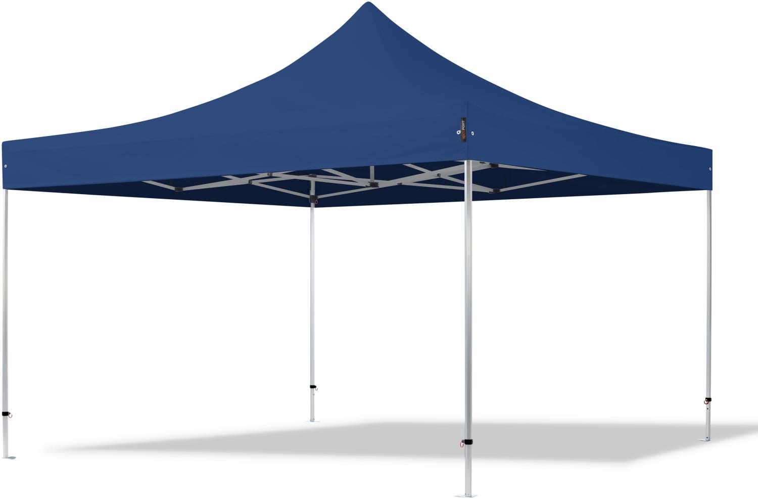 4x4 m Faltpavillon PROFESSIONAL Alu 40mm, blau Bild 1