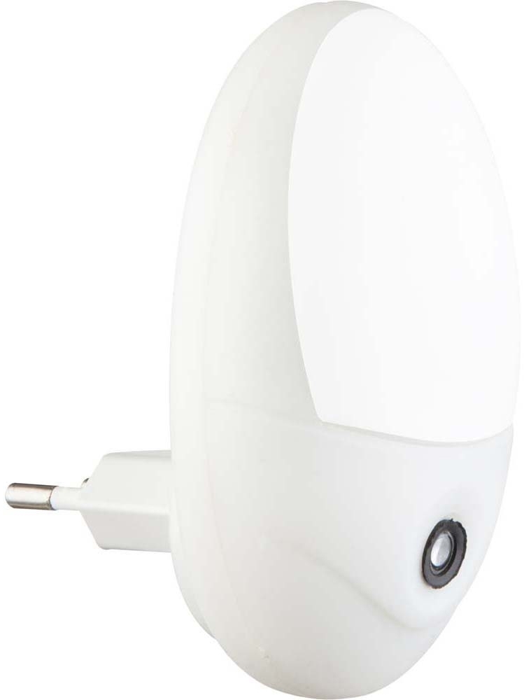 LED Wandleuchte, Direct-Plug-In, Lichtsensor, oval Bild 1