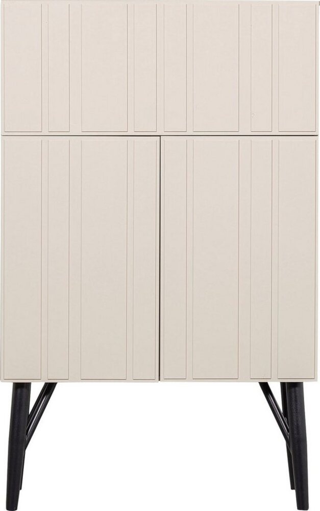 WOOOD Barschrank Miller mit viel Platz für Flaschen und Gläser, H 146 cm x B 90 cm Bild 1