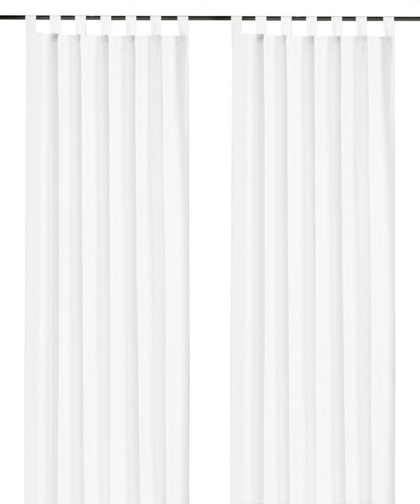 Weckbrodt Vorhang Vito, Schlaufen (1 St), blickdicht, Satin, Microvelour, blickdicht, Unifarben, Gardine, Store Bild 1