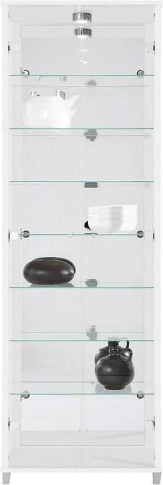 fif möbel Vitrine OPTIMA Standvitrine/Glasvitrine 2x Glastür,perfekt für Sammler,Sammlervitrine Bild 1