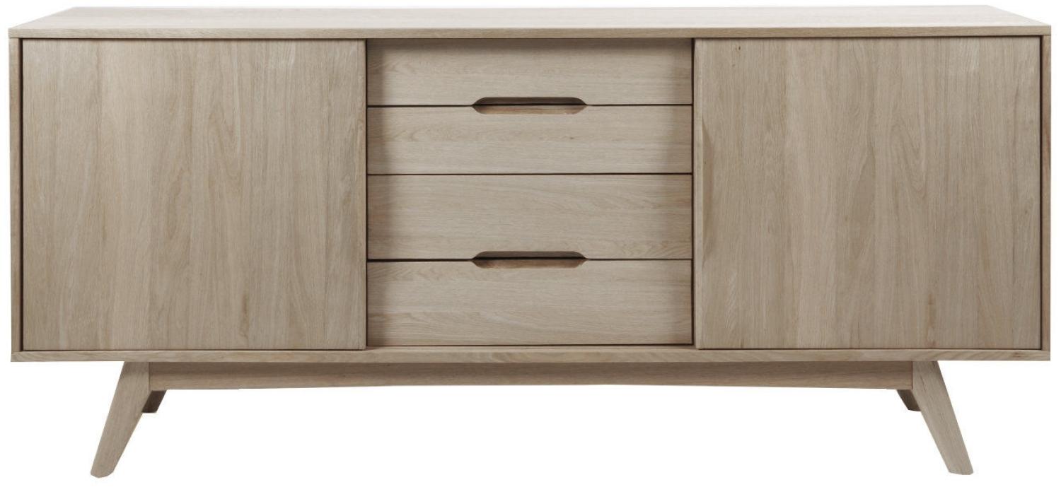 Sideboard Kommode Schubladenschrank Wohnzimmer Schrank Highboard Anrichte natur Bild 1