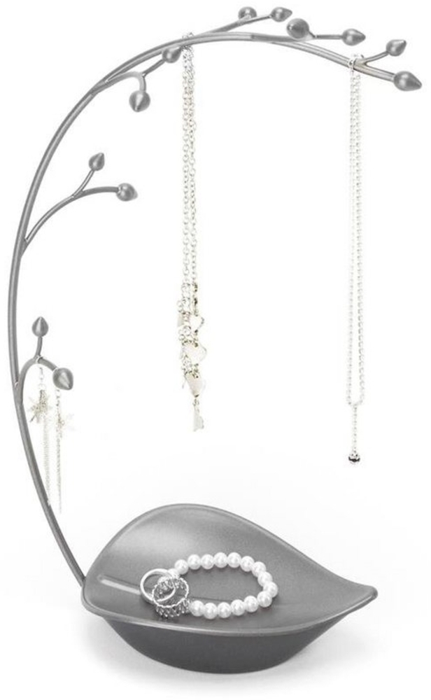 Umbra Schmuckständer Orchid, Schmuckbaum mit Schmuckablage, für Ketten, Metall Bild 1