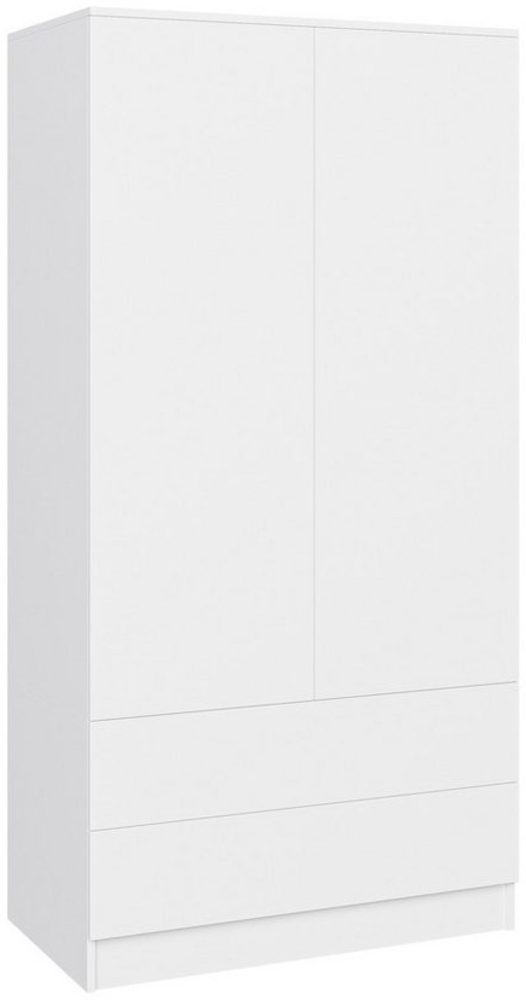 Beautysofa Kleiderschrank Zweitüriger mit Schiebetüren LOOK Erhältlich mit oder ohne Schubladen, Farbvarianten Bild 1