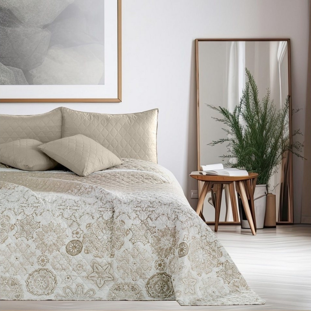 DecoKing Tagesdecke Tagesdecke Bettüberwurf Colors - Luxus Tagesdecke mit Wendedesign, Wendedesign Bild 1