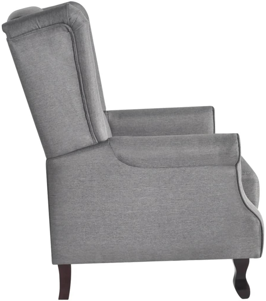 vidaXL Sessel Grau Stoff [242206] Bild 1