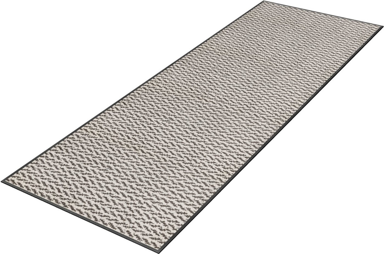 wash+dry by Kleen-Tex Läufer Duo Latte, rechteckig, Höhe: 9 mm, Schmutzfangläufer, rutschhemmend, In- und Outdoor geeignet, waschbar Bild 1